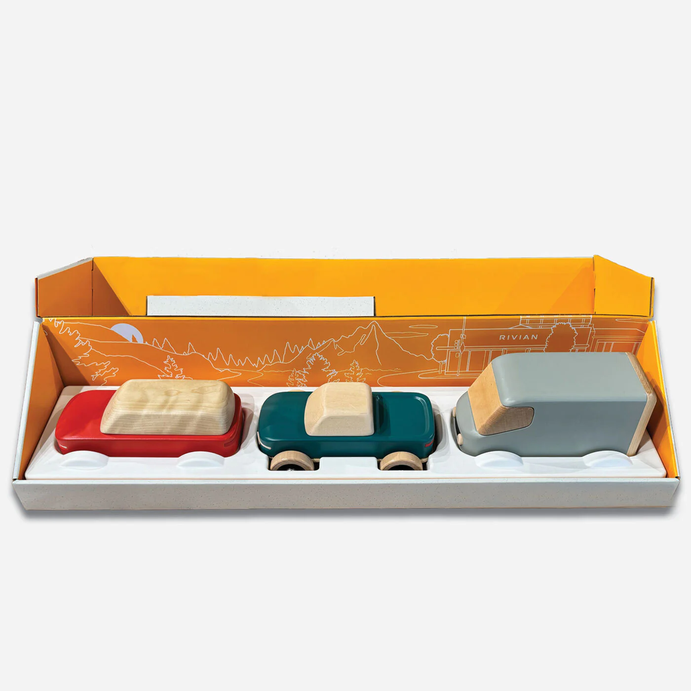 Rivian Wooden Vehicle Set