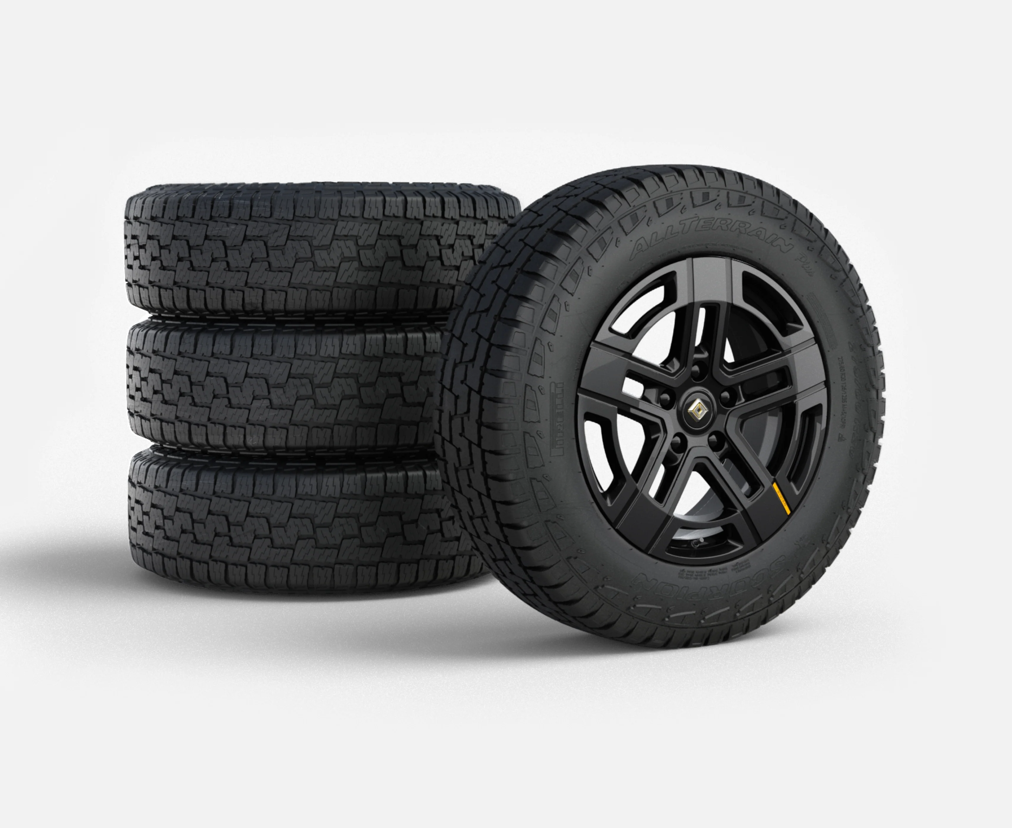 20" All-Terrain Wheel and Tire Set 5 20" All-Terrain Wheel and Tire Set