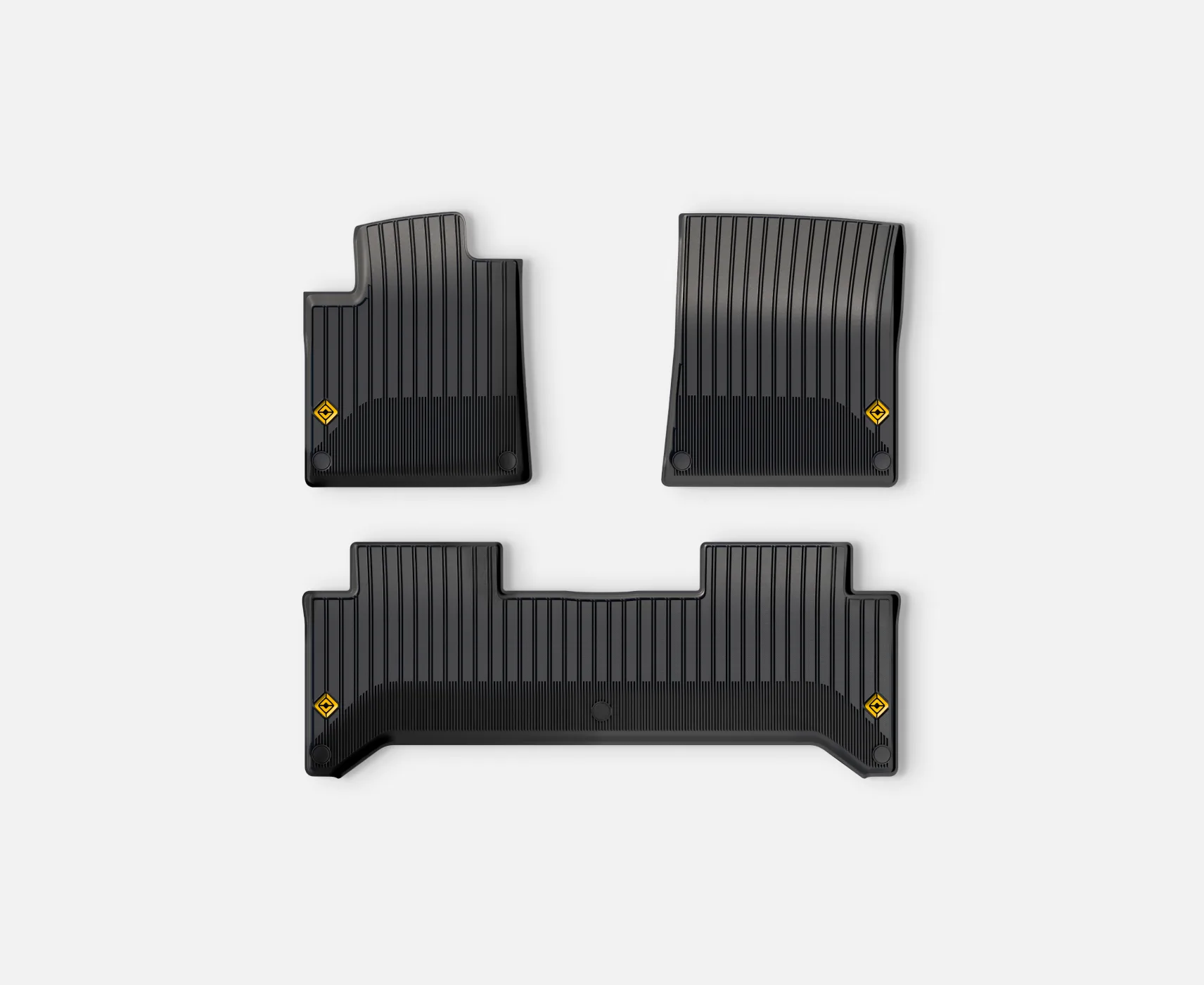 R1T All-Weather Floor Mats 3 R1T All-Weather Floor Mats